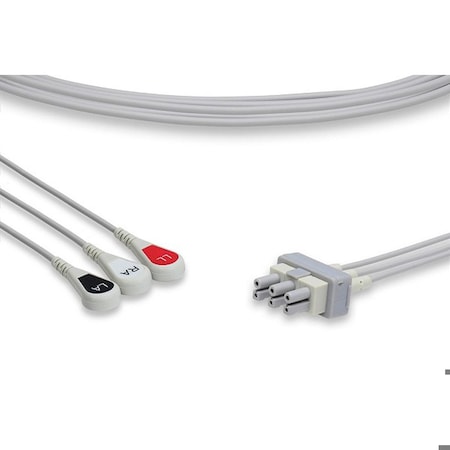 Replacement For Philips, M1001B Ecg Leadwires